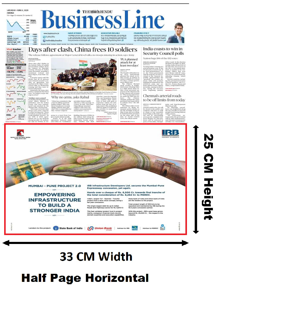 The Hindu, Business Line All India, English Newspaper Advertising Rates ...